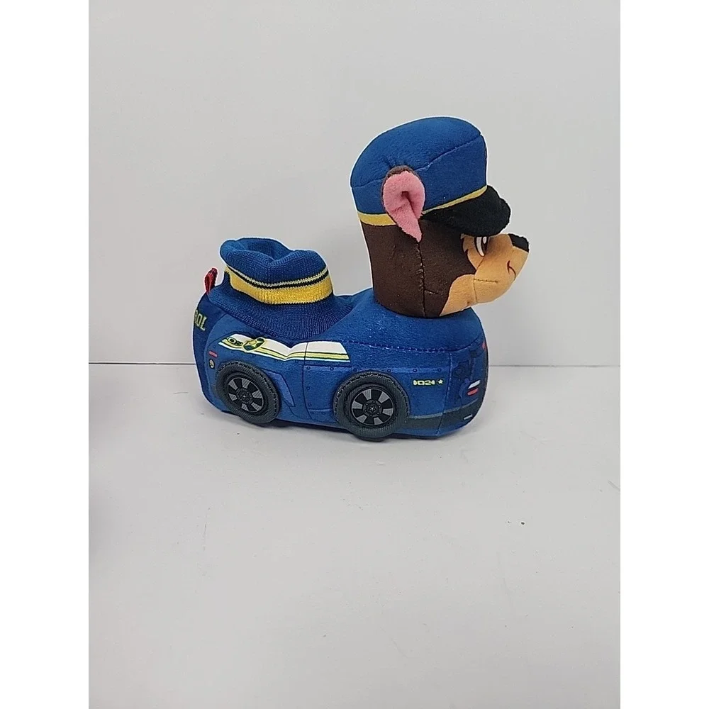 PAW Patrol Toddler Boys 3D Plush Slippers Size 7-8 Chase Marshall House Shoes